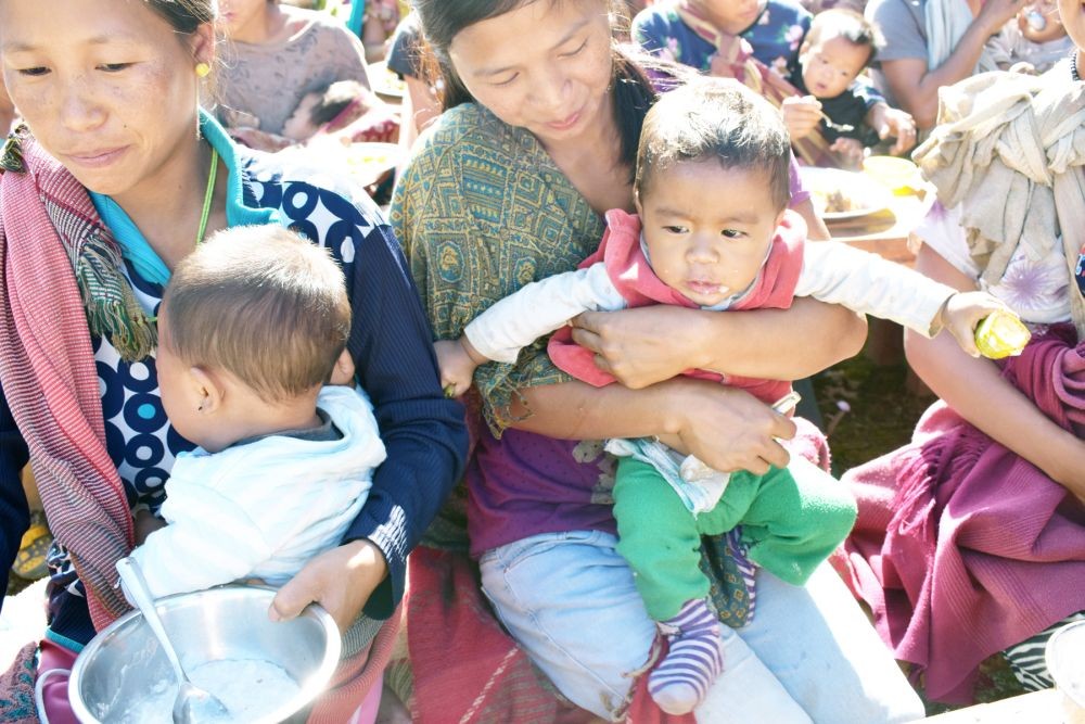 Nutrition intervention programmes are being conducted in Tuensang by the ECS along with the Social Welfare Department, Health Department, HCL Foundation and the community.